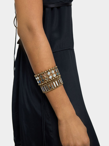 Elastic Bracelet Mirror Lozenges