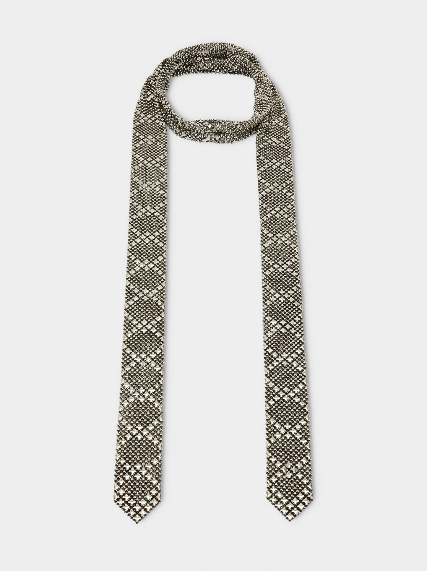 Metallic Cravata Necklace