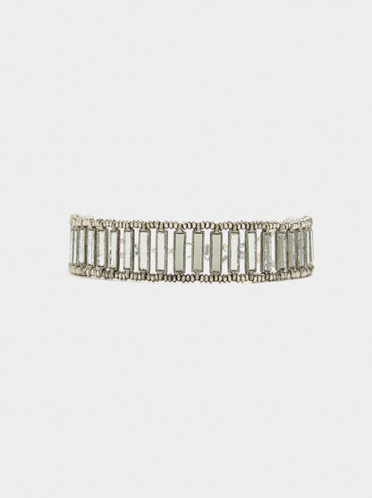 Choker With Mirror Bars