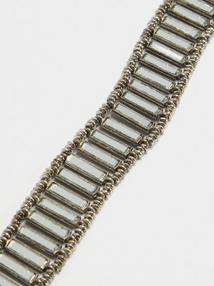 Choker With Mirror Bars