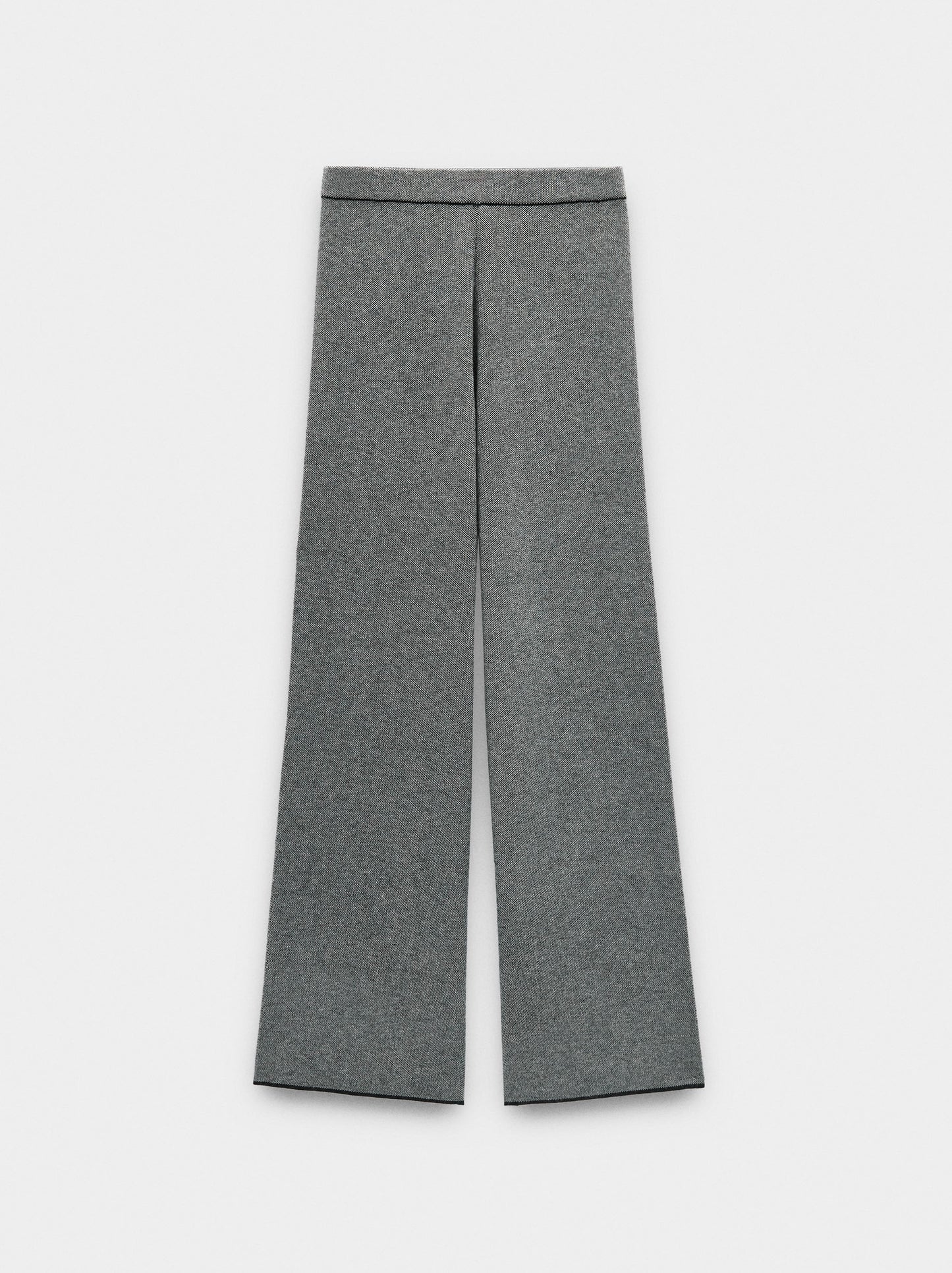 Knit Trousers With Elastic Waist