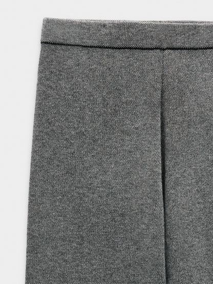 Knit Trousers With Elastic Waist