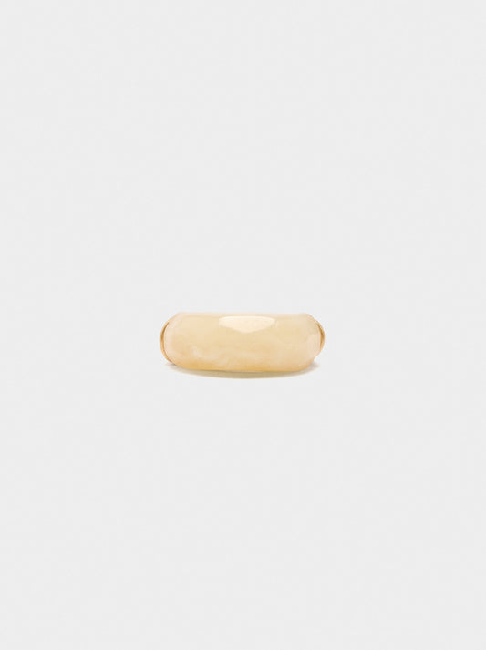 Ring With Stone Effect Detail