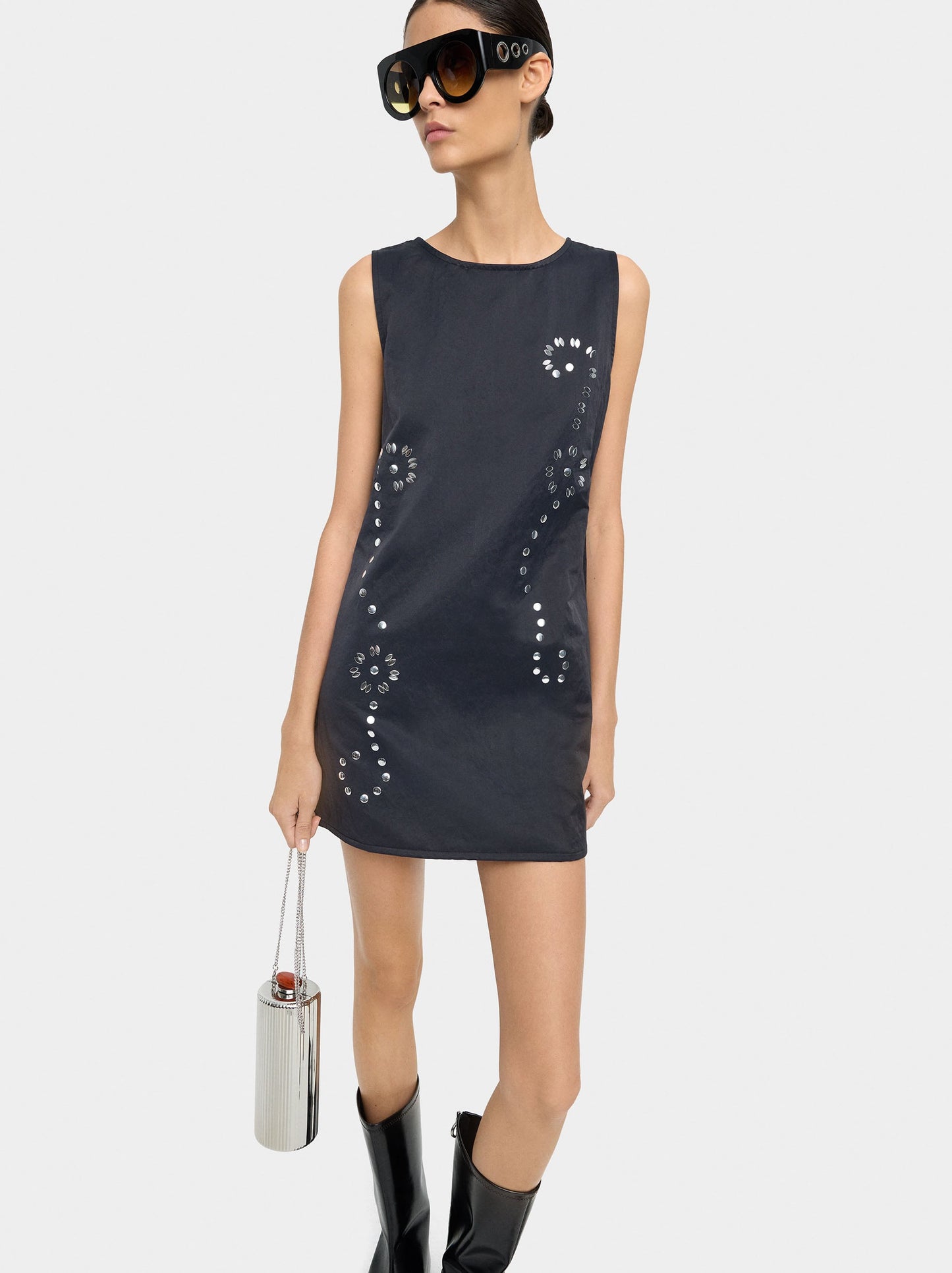 Short Dress Shiny Details