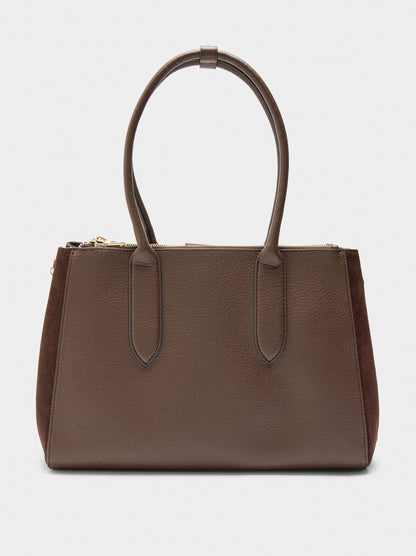 Bag For 13" Laptop With Leather Details