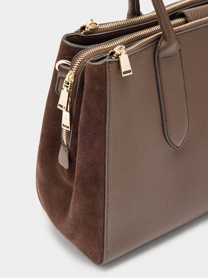Bag For 13" Laptop With Leather Details