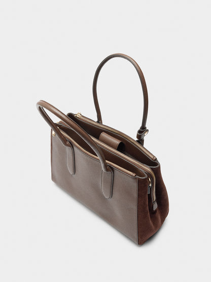 Bag For 13" Laptop With Leather Details
