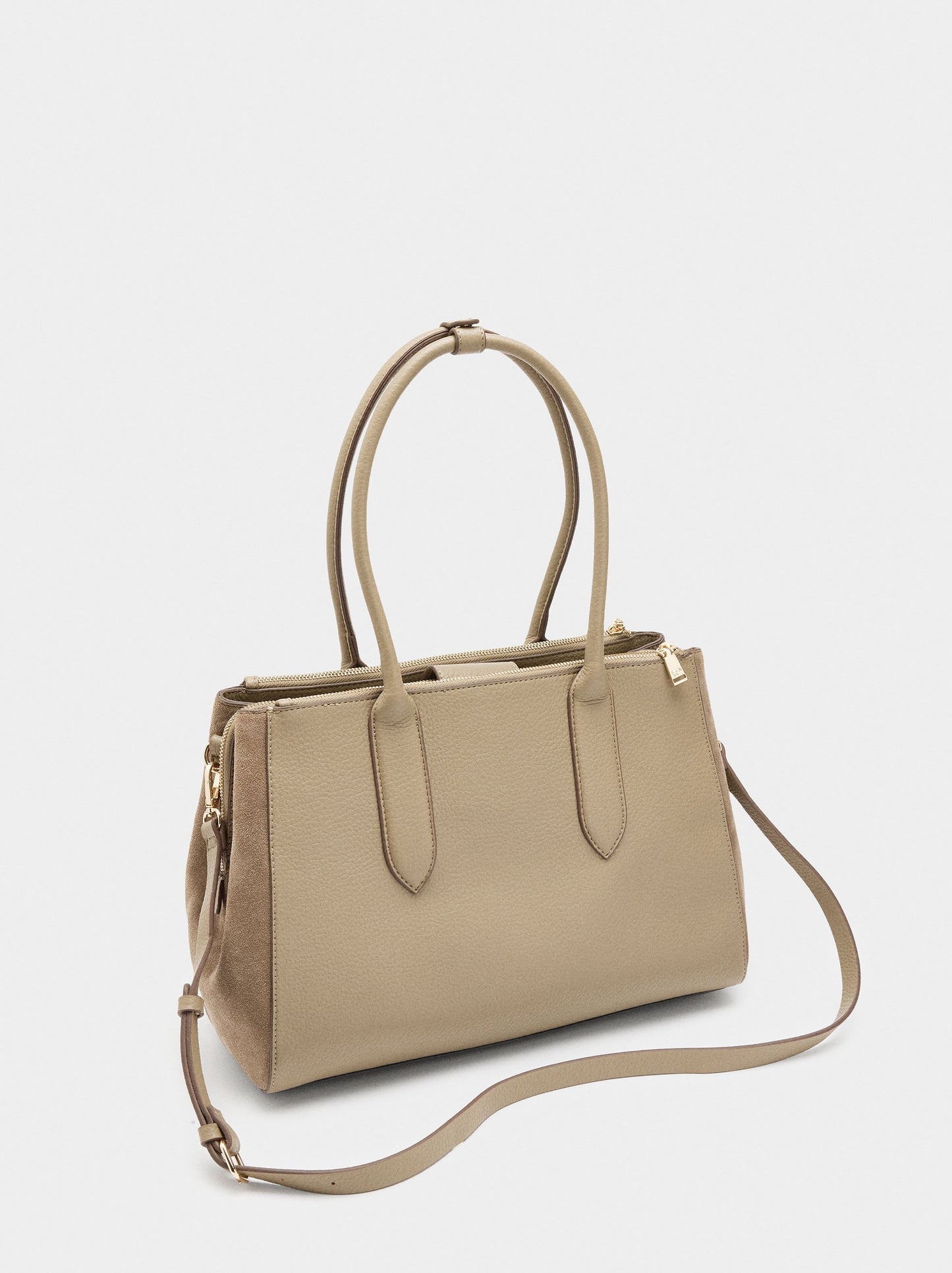 Bag For 13" Laptop With Leather Details