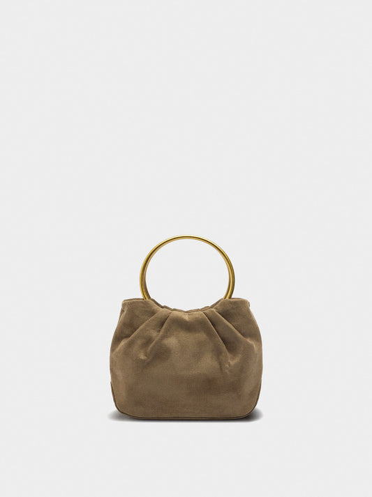Party Bag With Leather Effect