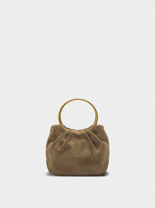 Party Bag With Leather Effect