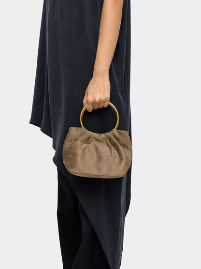 Party Bag With Leather Effect