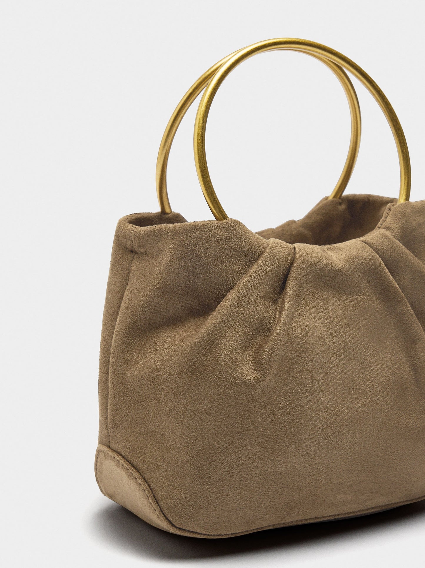 Party Bag With Leather Effect