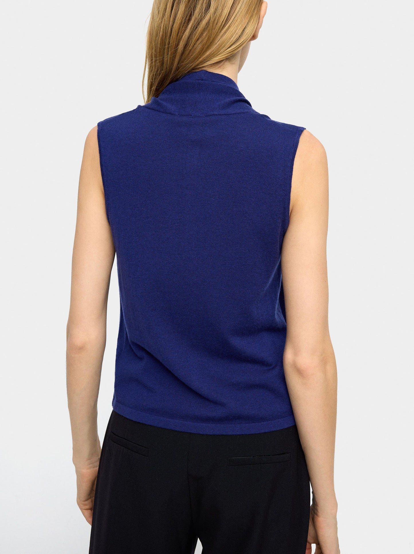 Knit Vest With Wool Blend