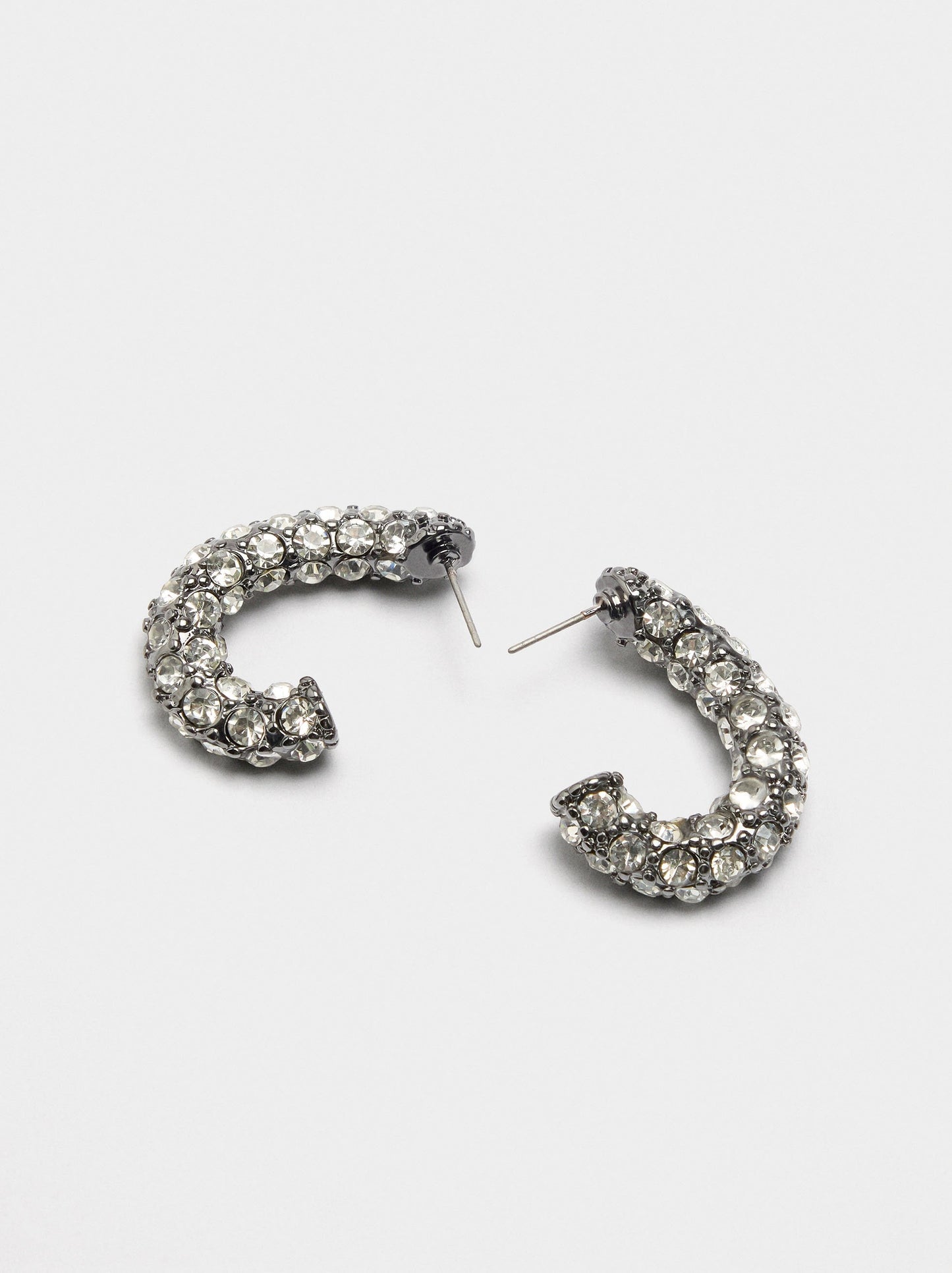 Maxi Earrings With Crystals