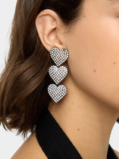 Maxi Earrings With Hearts