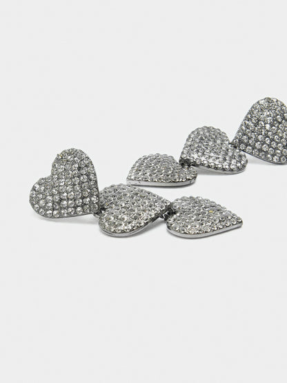 Maxi Earrings With Hearts