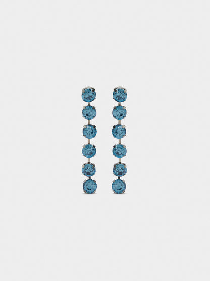 Long Earrings With Crystals