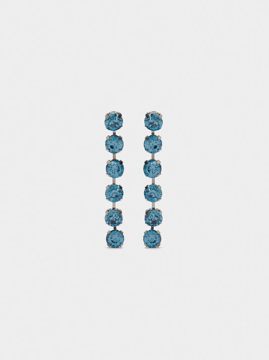 Long Earrings With Crystals
