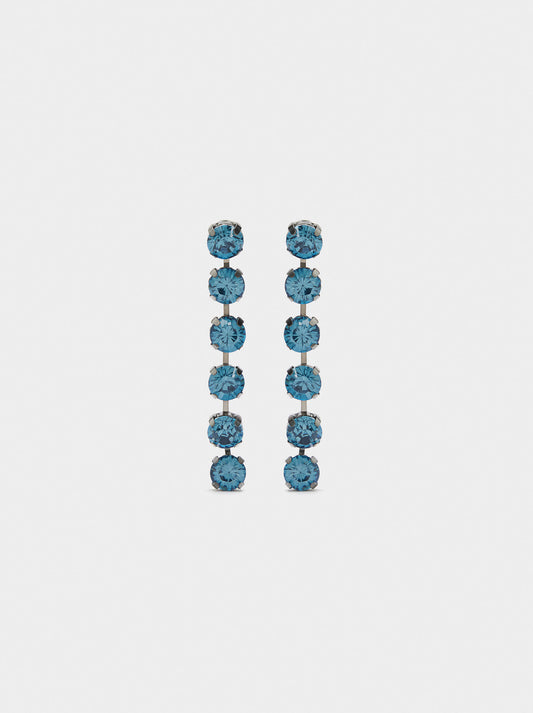 Long Earrings With Crystals