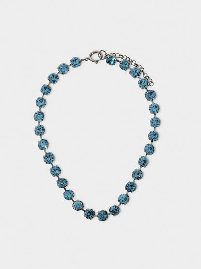 Short Necklace With Crystals