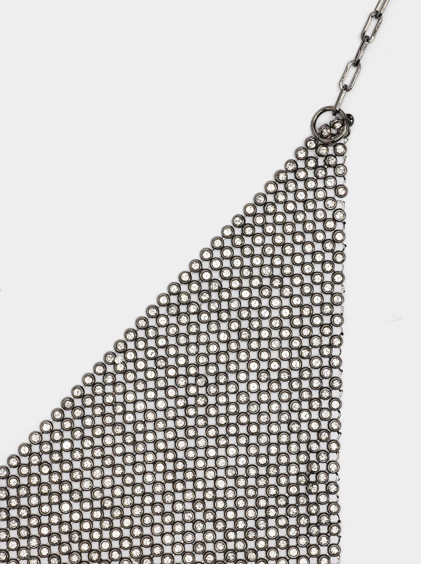 Bib Necklace With Crystals