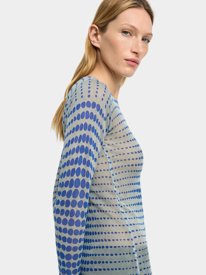 Semi-Transparent Knit Sweater
