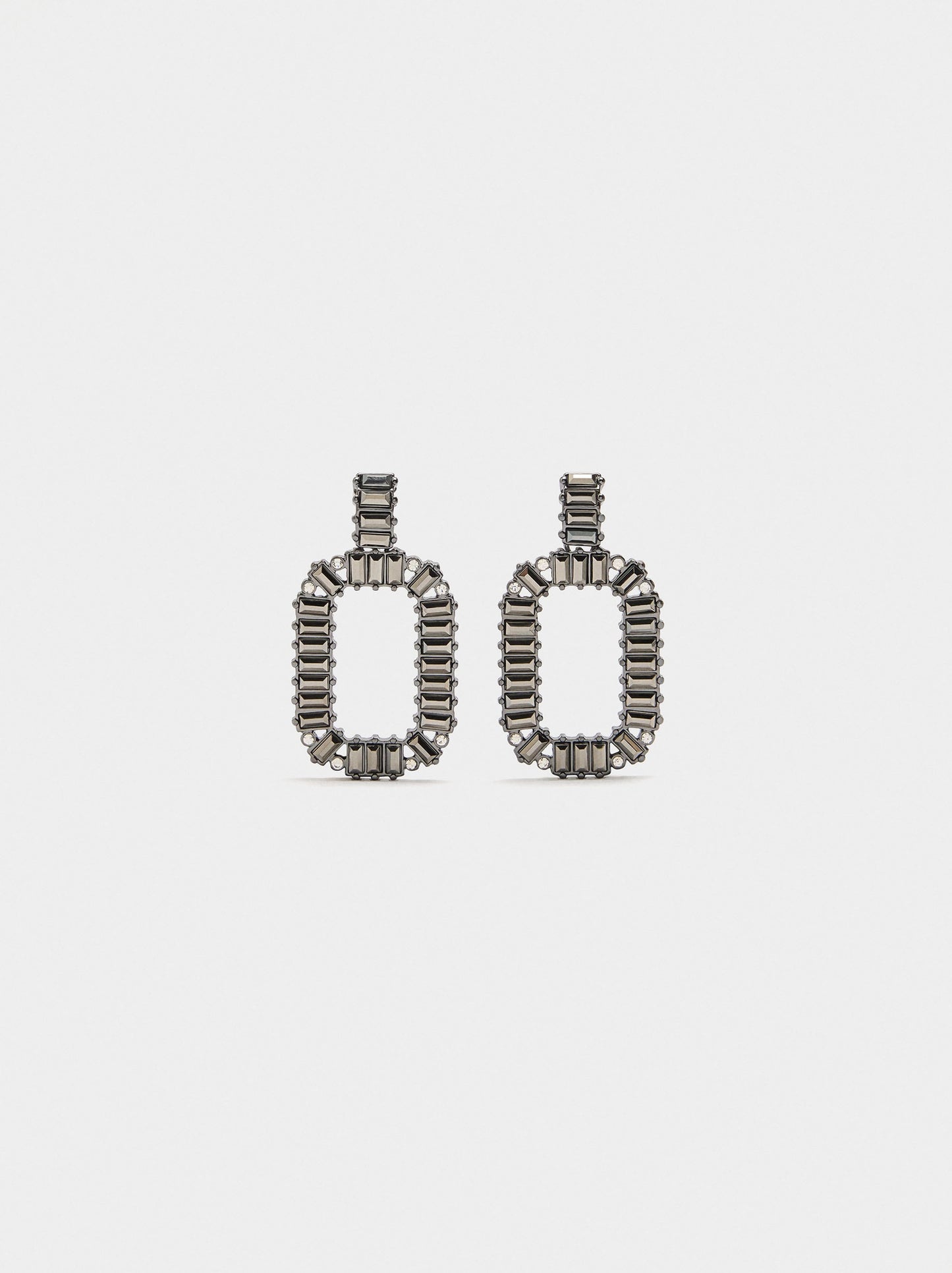 Long Earrings With Crystals