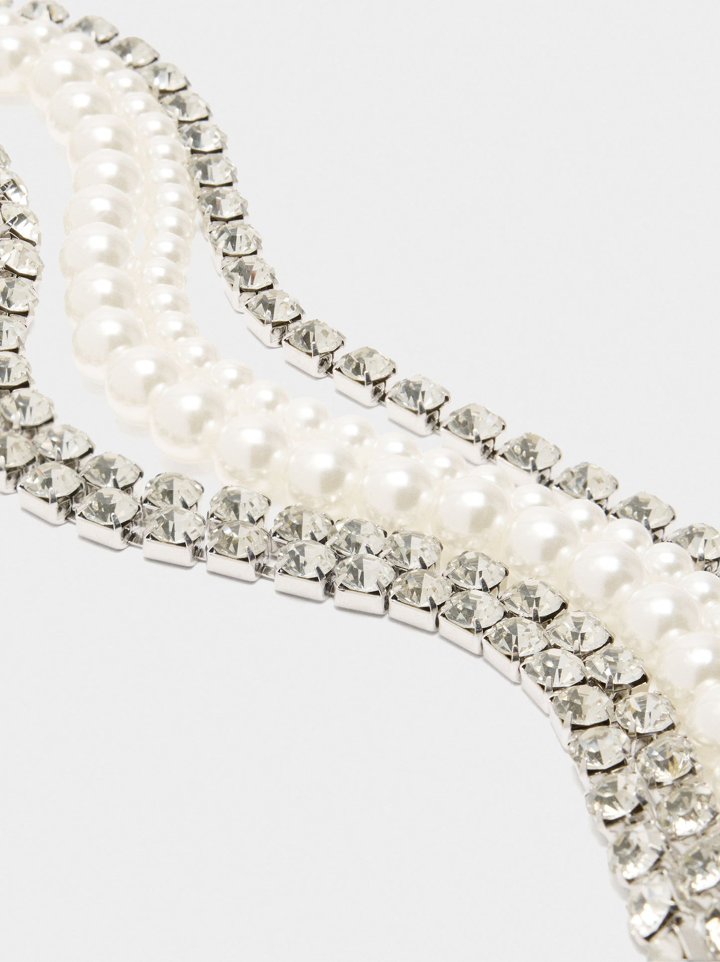 Multicolour With Pearls And Crystals