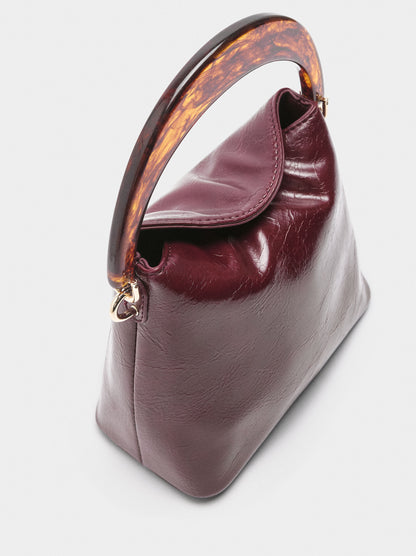 Handbag With Tortoiseshell-Effect Handle