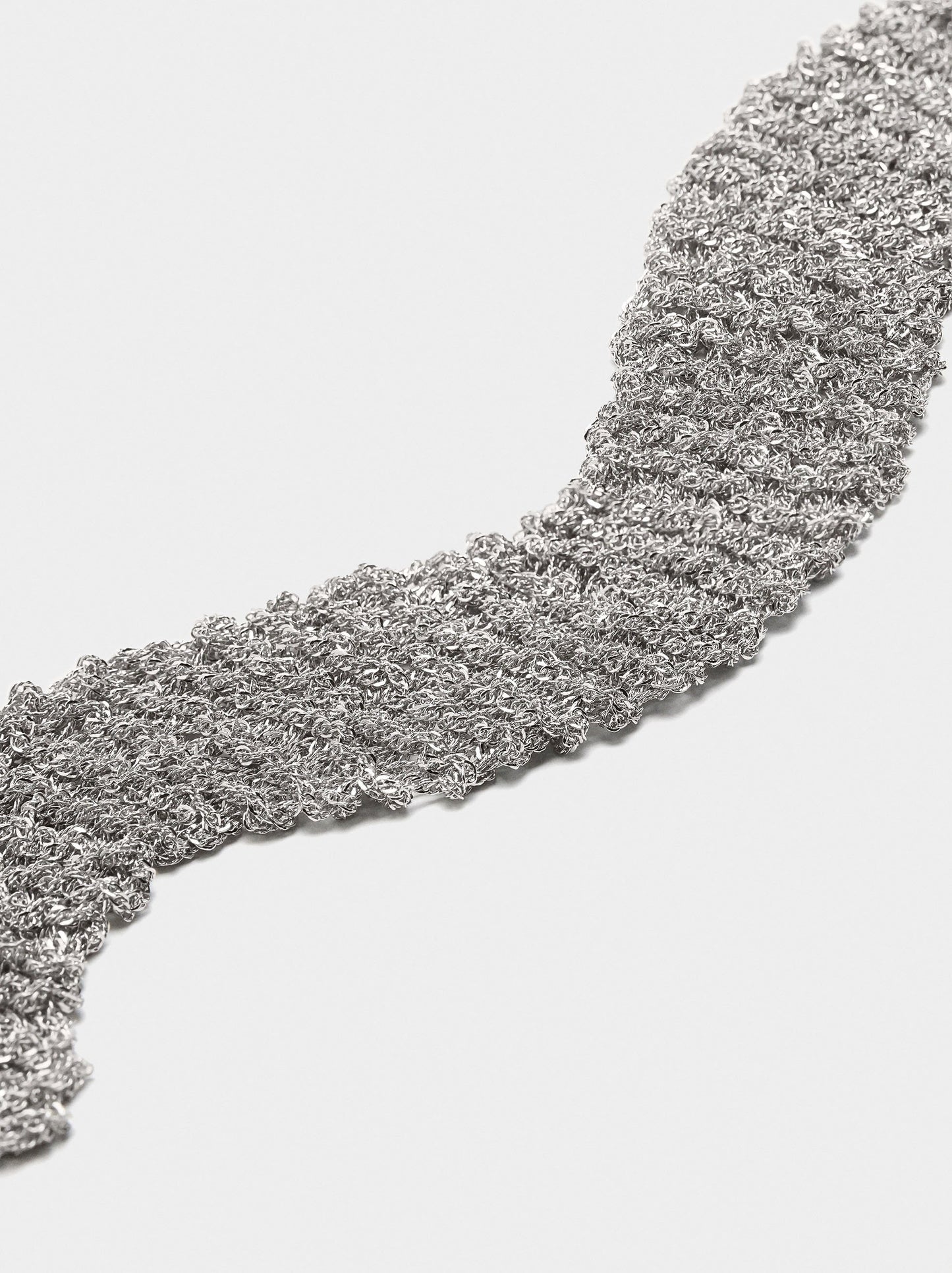 Choker With Crossed Chains