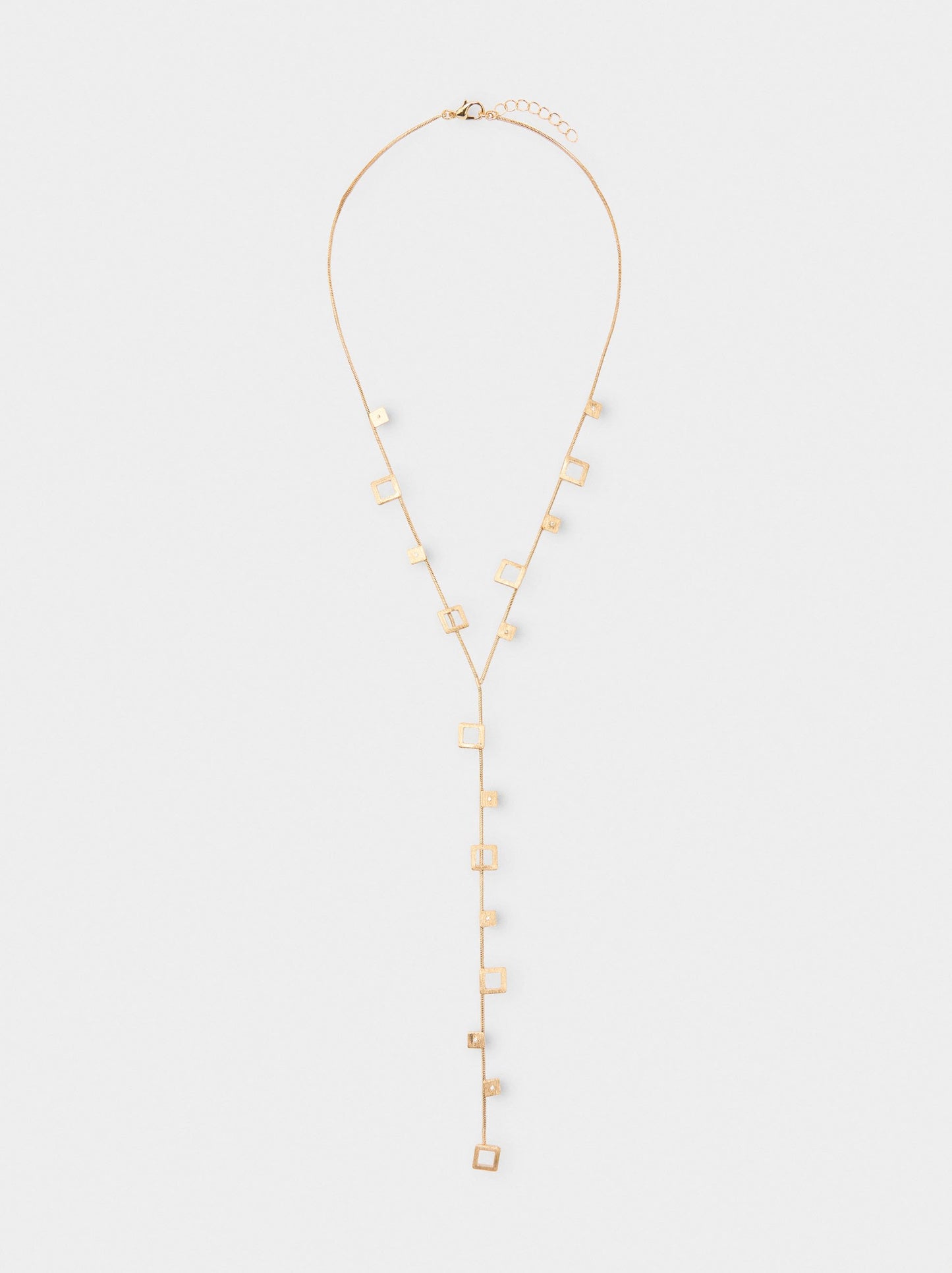 Long Necklace Squares With Zirconias
