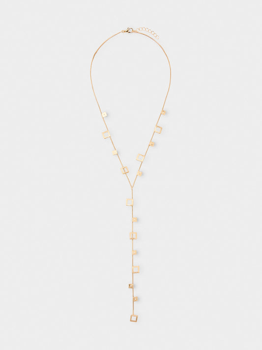 Long Necklace Squares With Zirconias