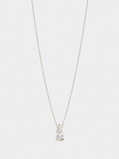 Necklace With Pendant Of Zirconia