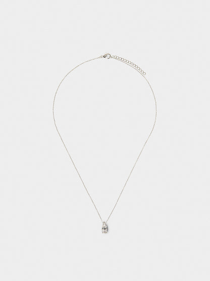 Necklace With Pendant Of Zirconia