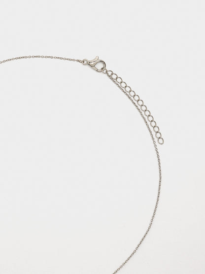 Necklace With Pendant Of Zirconia