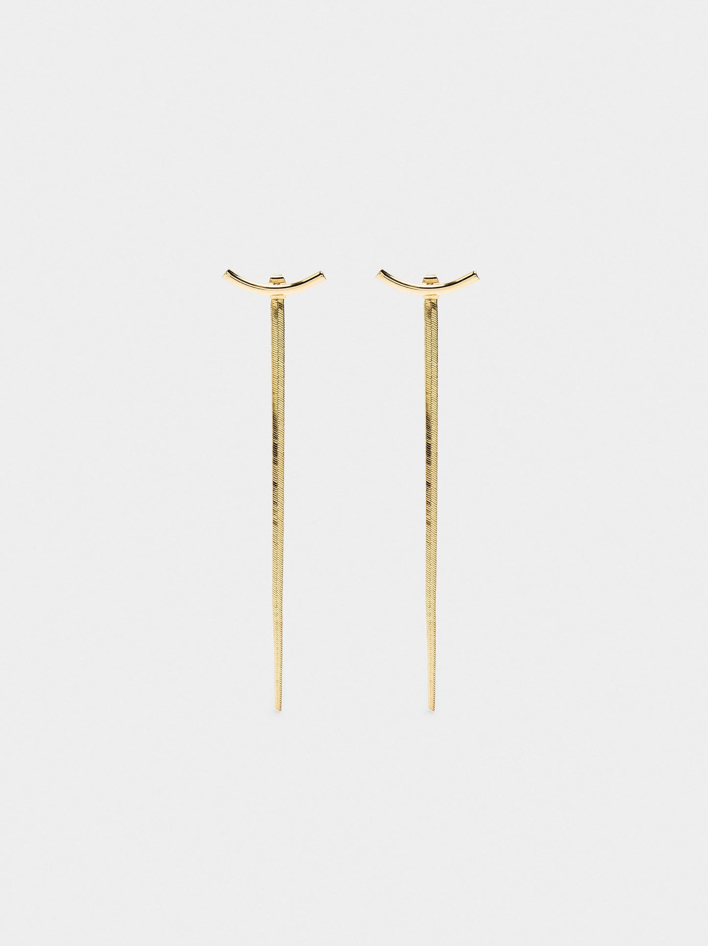 Long Earjacket Earrings With Cascade Effect