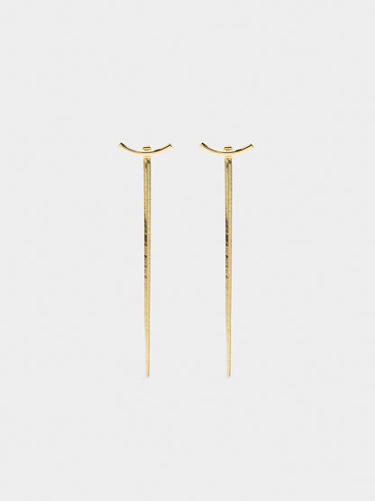 Long Earjacket Earrings With Cascade Effect