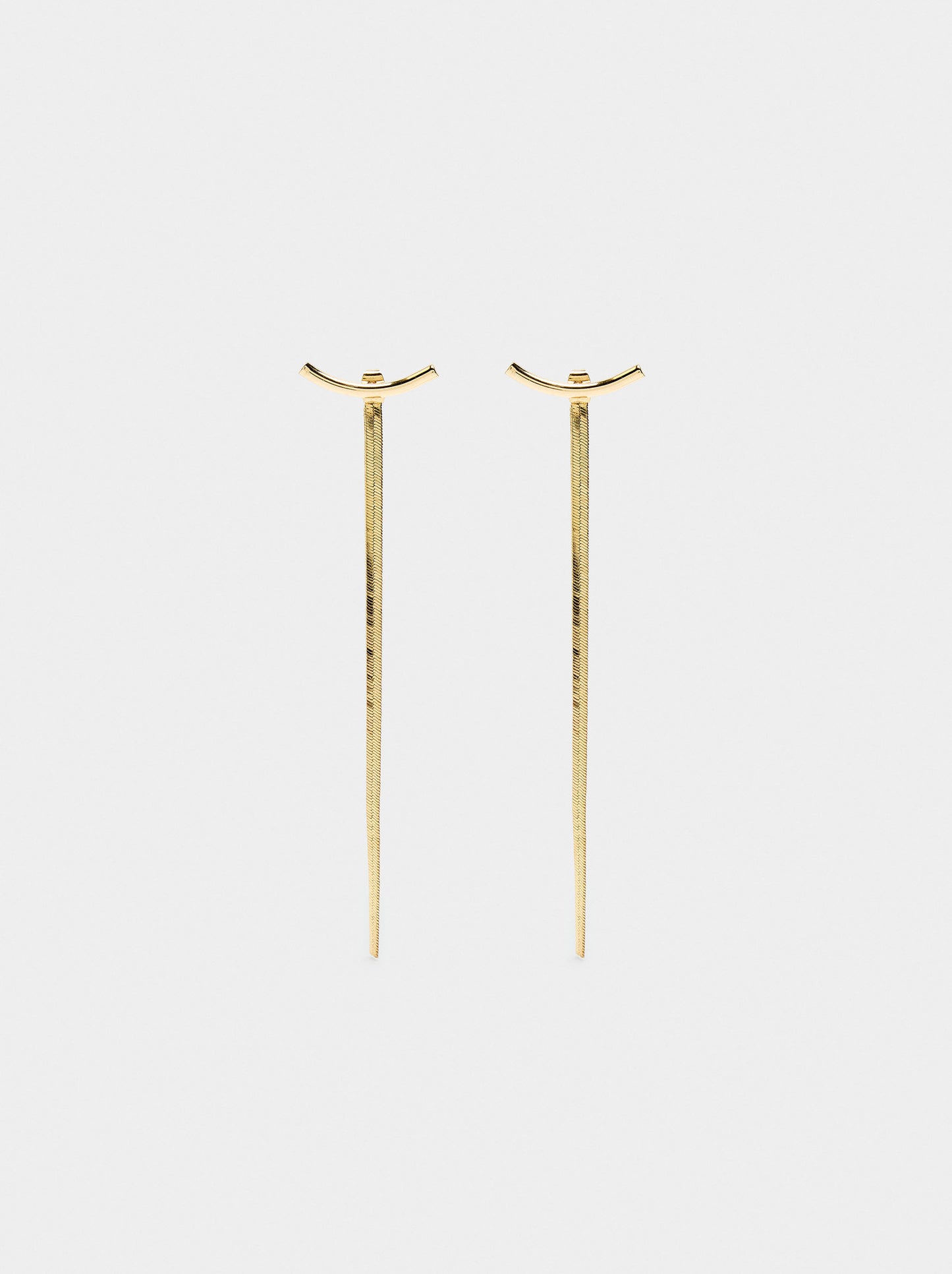 Long Earjacket Earrings With Cascade Effect