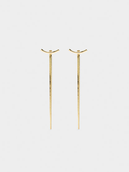 Long Earjacket Earrings With Cascade Effect