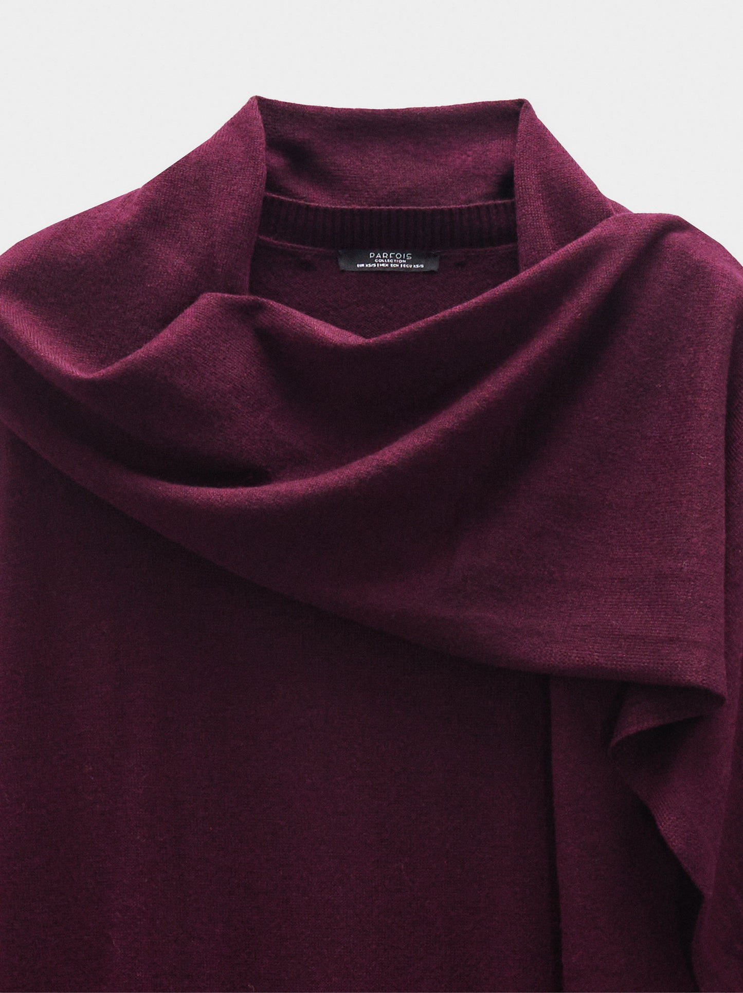 Midi Knit Dress With Scarf