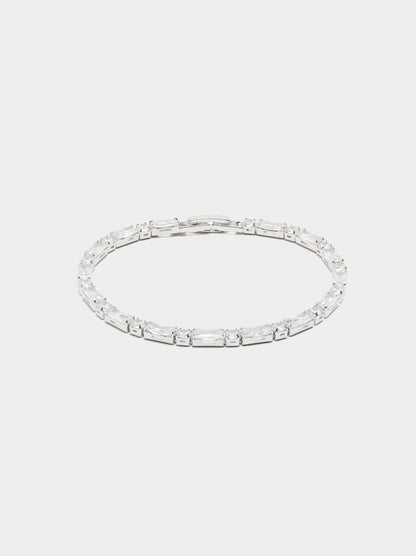 Necklace And Bracelet Set With Zirconia