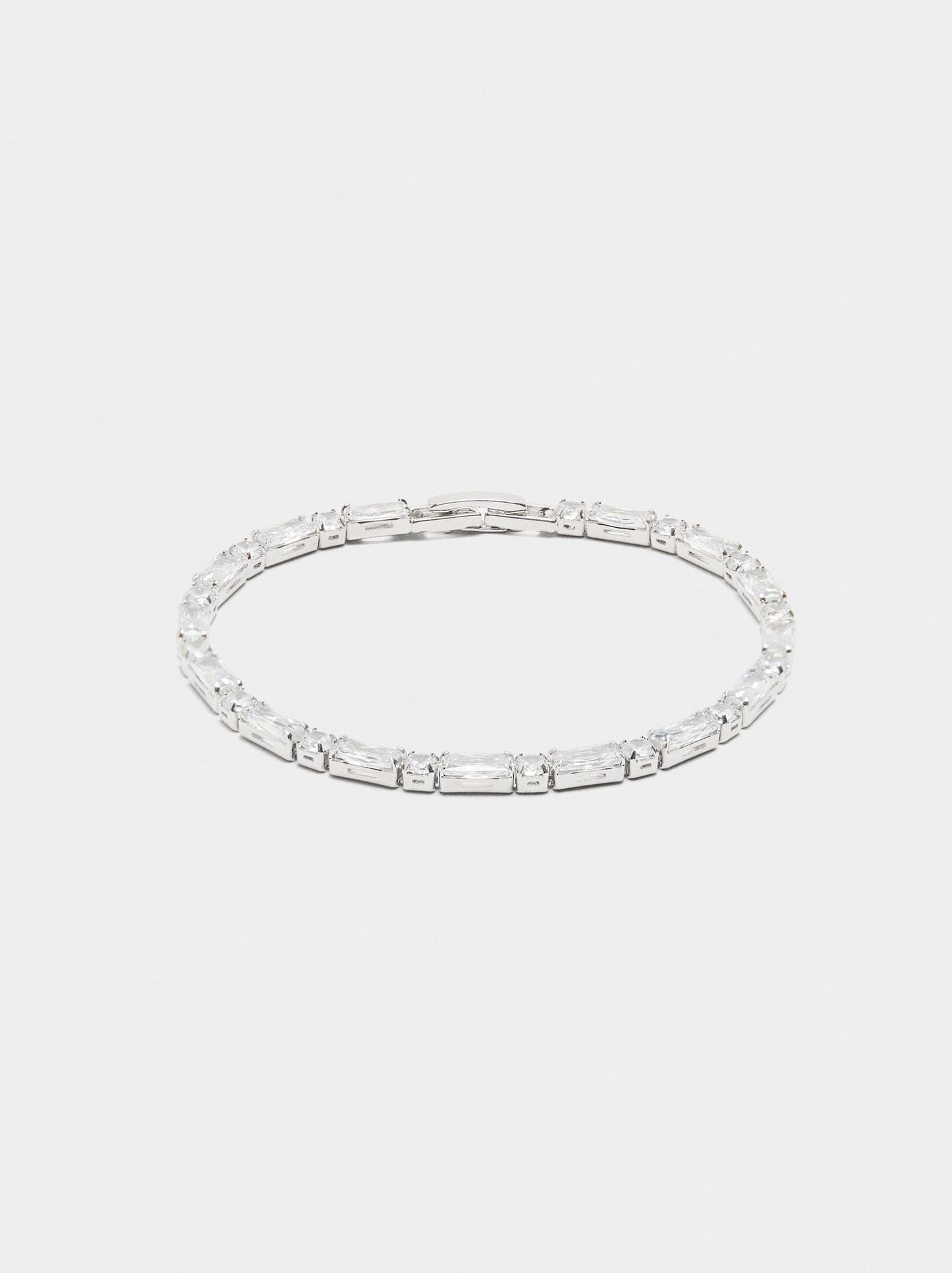 Necklace And Bracelet Set With Zirconia