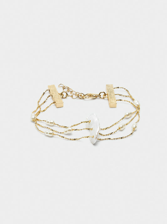 Multi-Bracelet With Freshwater Pearls