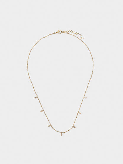 Necklace With Zirconia
