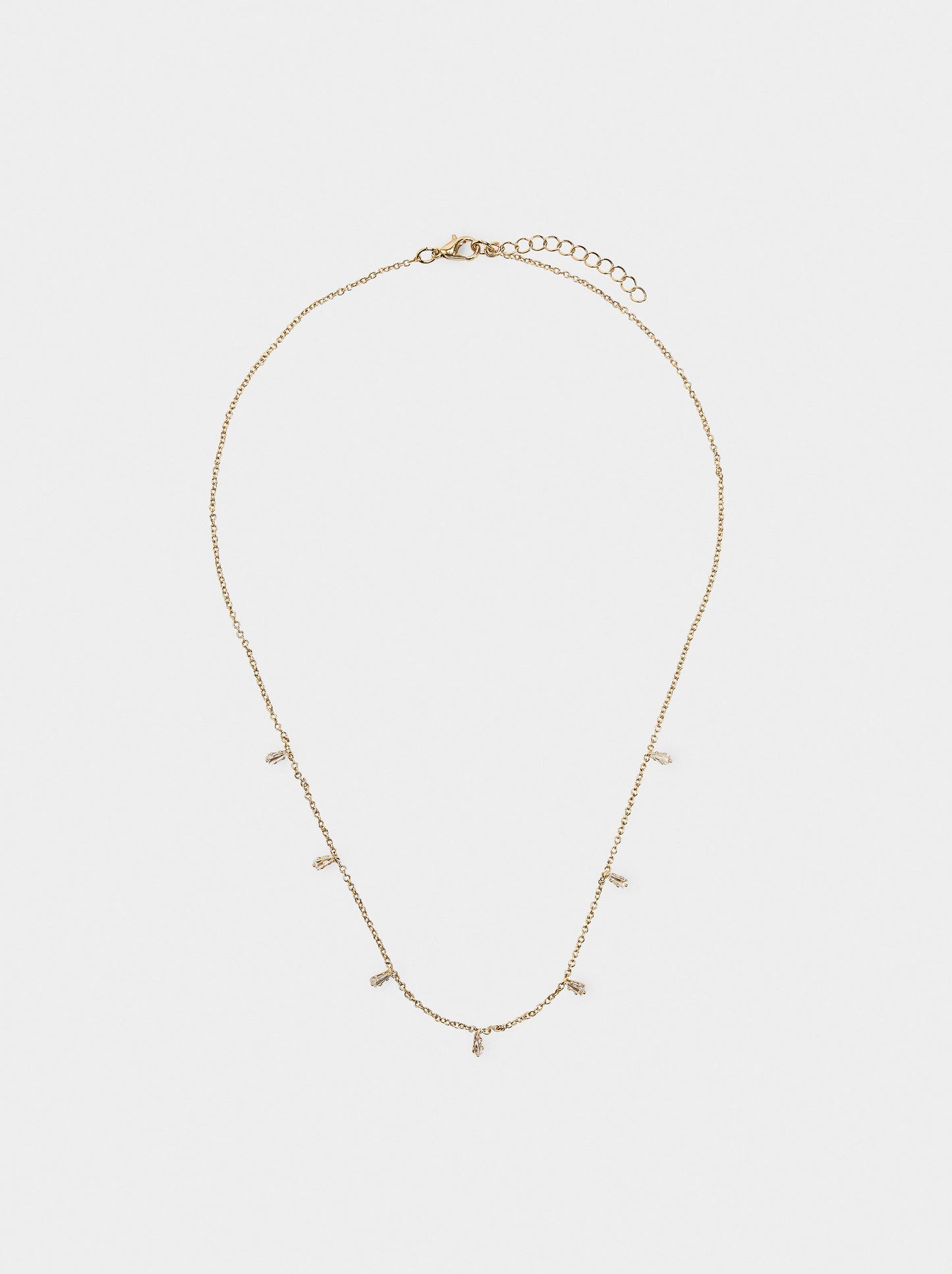 Necklace With Zirconia