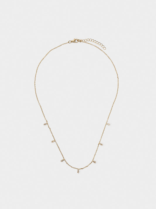 Necklace With Zirconia