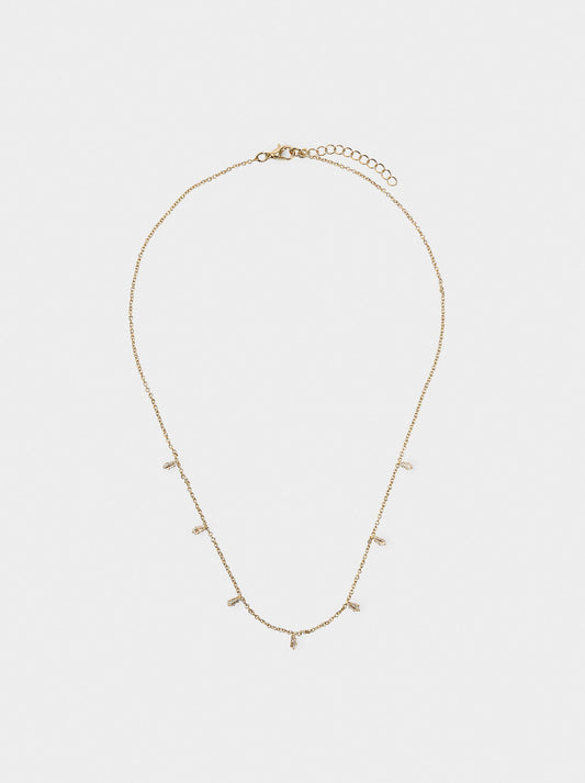 Necklace With Zirconia