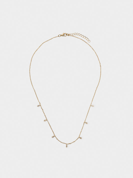 Necklace With Zirconia
