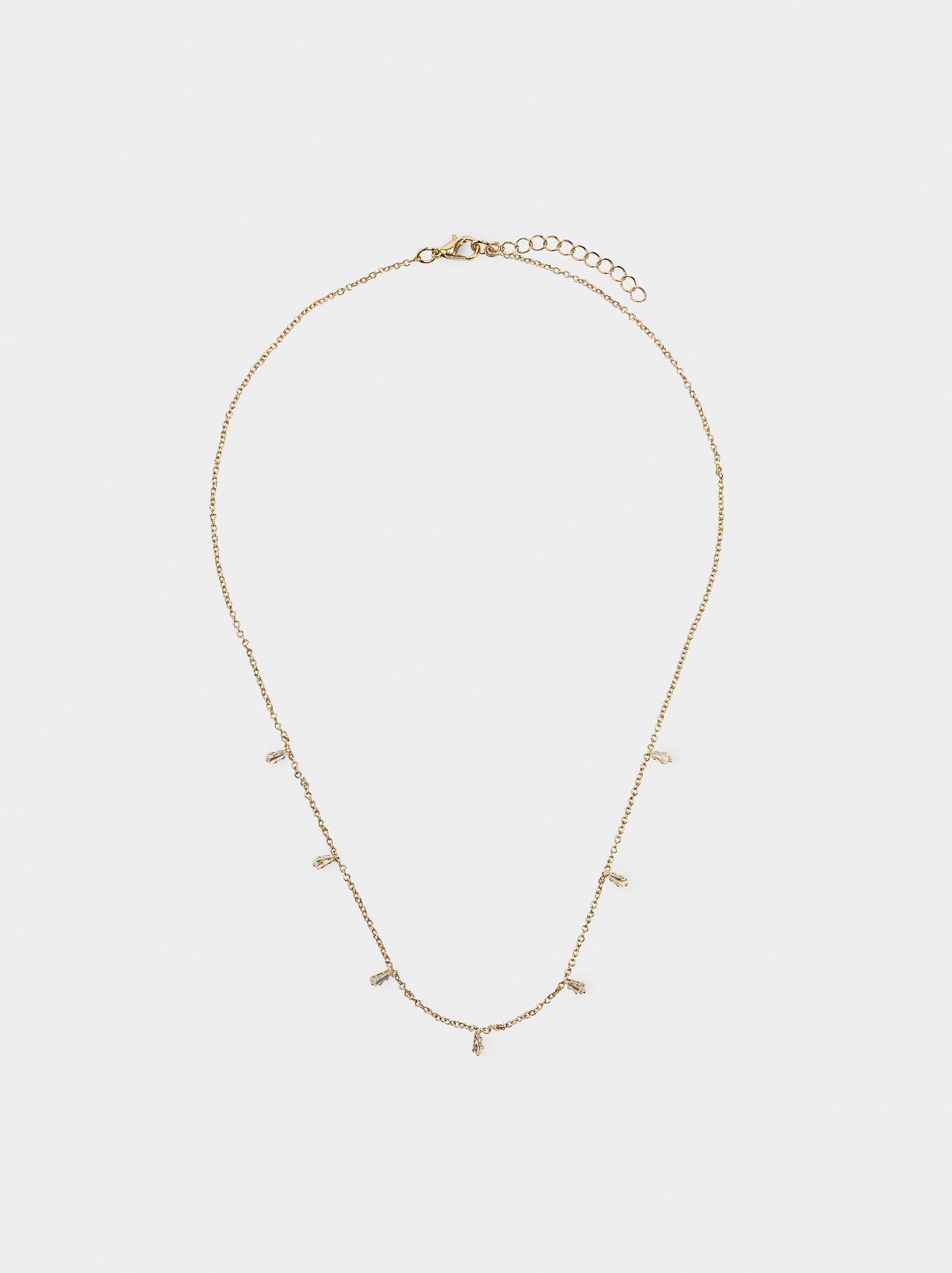 Necklace With Zirconia