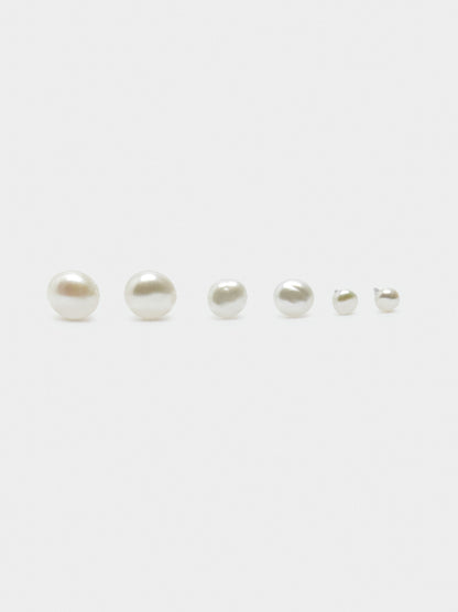 Set Of Earrings With Freshwater Pearls